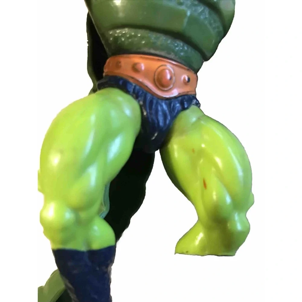 MOTU Leech He-Man 1985 & 1983 Whiplash Masters Of Universe Figure Mattel 6